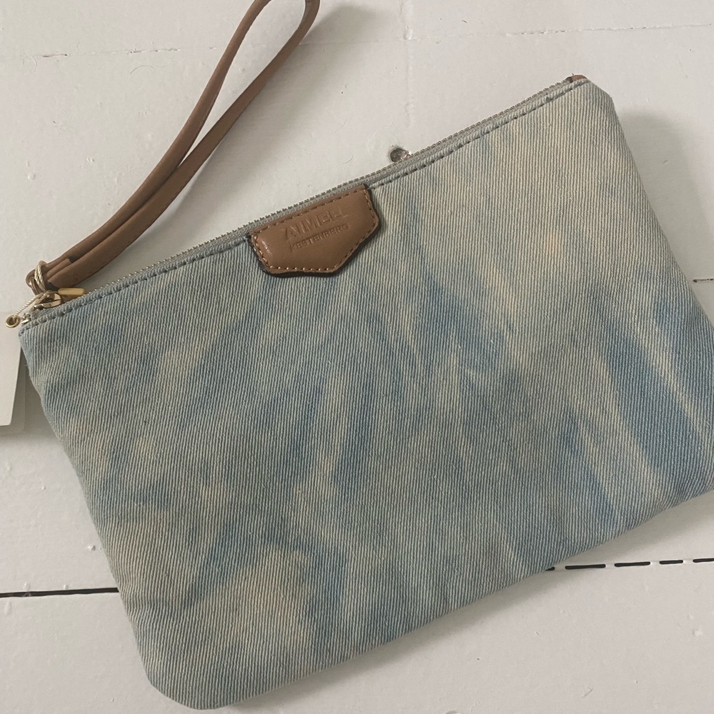 Aimee Kestenberg Tie Dye Demim Clutch